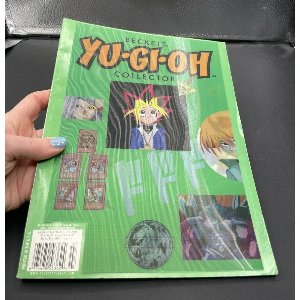 Beckett Yu-Gi-Oh! Collector Issue 6 June/July 2005 Obelisk Cover 3D Hologram
